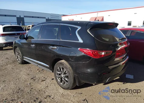 2013 Infiniti Jx35 z USA, uszkodzony, nr VIN 5N1AL0MN0DC318668
